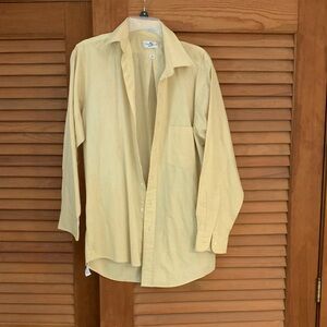 Van Heusen Light Yellow Dress Shirt